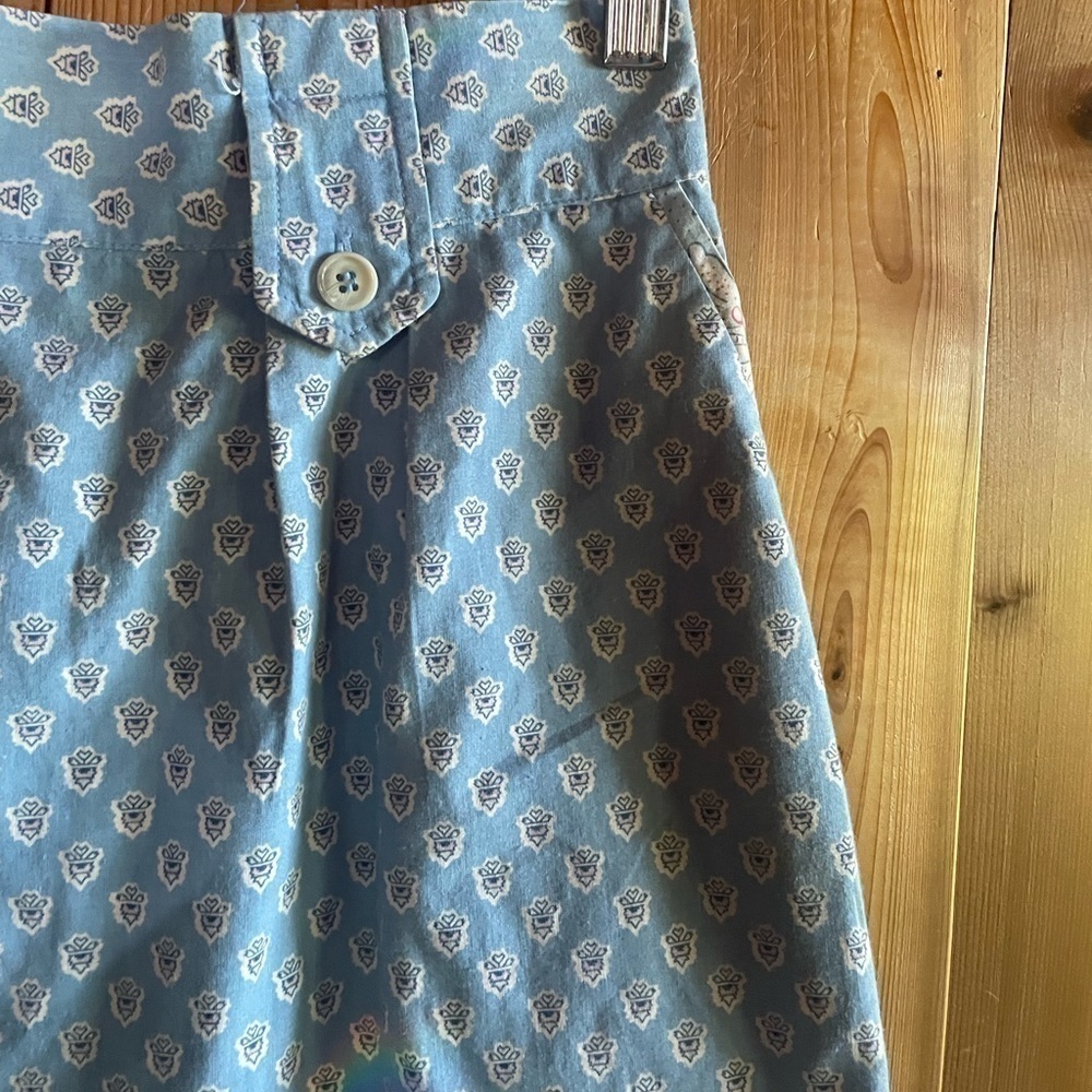 Vintage 80s 90s Anne Marie x Les Olivades Prairie Cottagecore set skirt blouse M - Picture 6 of 9